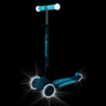 Детска сгъваема тротинетка Elite Glow Lights синя, Globber - Image 8