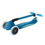 Детска сгъваема тротинетка Elite Glow Lights синя, Globber - Image 7