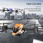 Сгъваем дрон с 4K камера и WiFi, оранжев, Crazon - Image 4