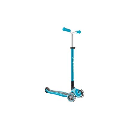Сгъваема тротинетка с три колела Master Lights синя, Globber