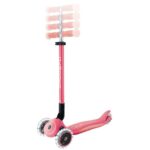 Детска сгъваема тротинетка Elite Glow Lights корал, Globber - Image 4