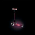 Детска сгъваема тротинетка Elite Glow Lights корал, Globber - Image 8