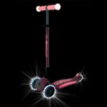 Детска сгъваема тротинетка Elite Glow Lights корал, Globber - Image 7