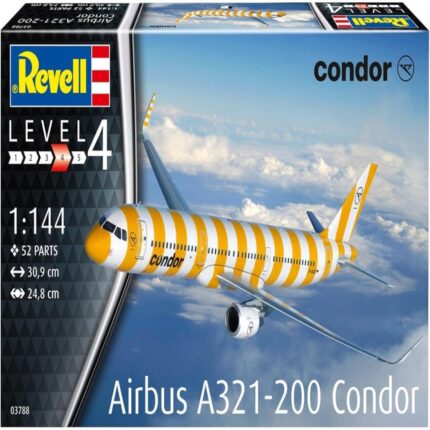 Сглобяем модел Airbus A321 200 Condor, Revell