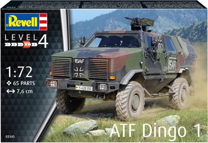 Сглобяем модел, Revell, ATF Dingo 1, 65 части Сглобяем модел ATF Dingo 1, Revell