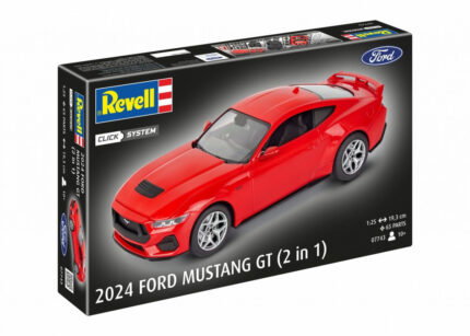 Сглобяем модел автомобил Ford Mustang GT 2024, 60 части, Revell