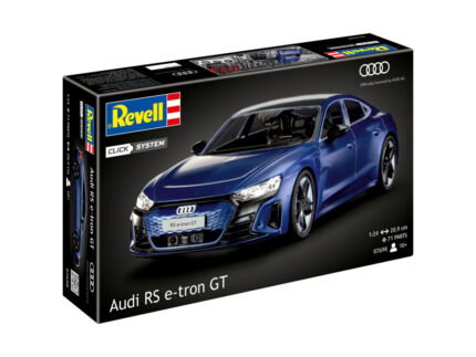 Сглобяем модел автомобил Audi RS e tron GT Click System 71 части, Revell