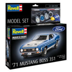 Сглобяем модел автомобил Ford Mustang Boss 351 1971 129 части, Revell