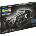 Сглобяем модел автомобил Jaguar SS-100 75 части, Revell