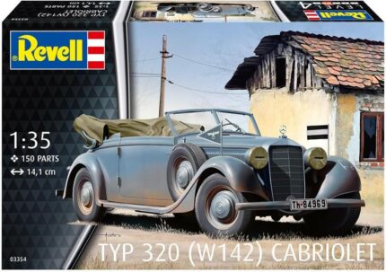 Сглобяем модел кабриолет 320 W142, Revell