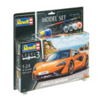 Сглобяем модел автомобил McLaren 570S 106 части, Revell