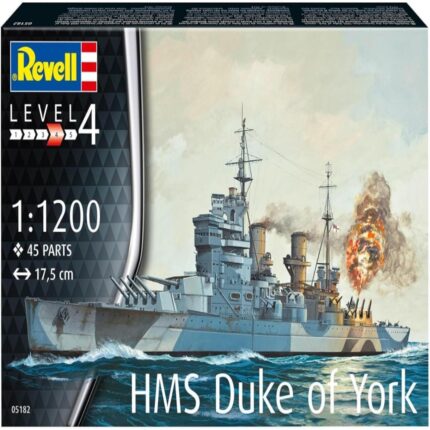 Сглобяем модел боен кораб HMS Duke of York, Revell