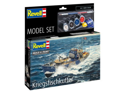 Сглобяем модел боен кораб KFK 102 части, Revell