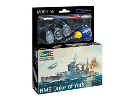Сглобяем модел боен кораб HMS Duke of York 45 части, Revell