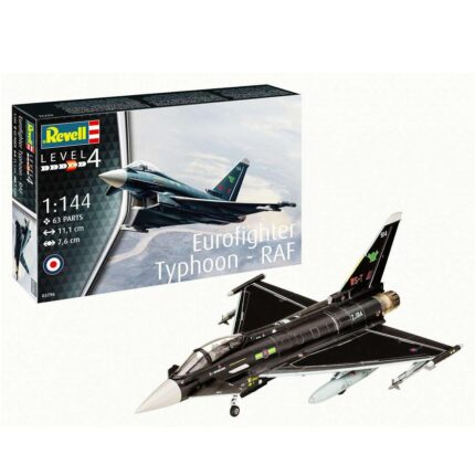 Сглобяем модел Eurofighter Typhoon RAF, Revell