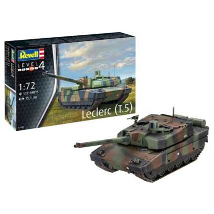 Сглобяем модел френски танк Leclerc T5, Revell