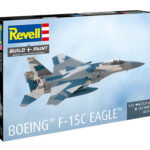 Сглобяем модел изтребител Boeing F 15C Eagle 200 части, Revell