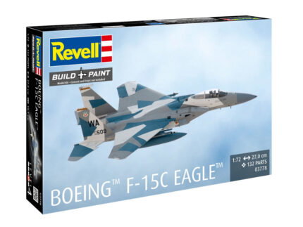 Сглобяем модел изтребител Boeing F 15C Eagle 200 части, Revell