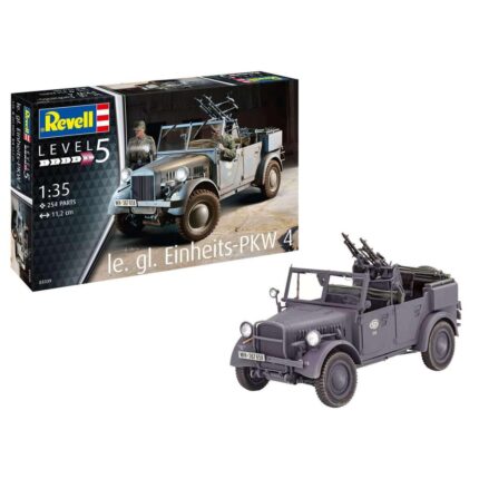 Сглобяем Модел le. gl. Einheits-PKW 4, Revell