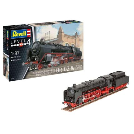 Сглобяем модел Локомотив BR 02, Revell