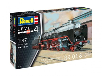 Сглобяем модел Локомотив BR 02 T32, Revell
