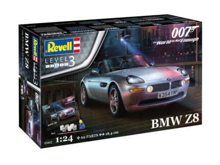 Подаръчен сглобяем модел James Bond BMW Z8 69 части, Revell