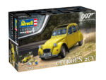 Подаръчен сглобяем модел James Bond Citroen 2 CV 108 части, Revell