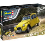 Подаръчен сглобяем модел James Bond Citroen 2 CV 108 части, Revell
