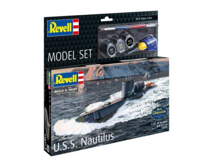 Сглобяем модел подводница U.S.S. Nautilus 30 части, Revell