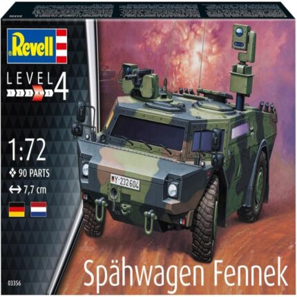 Сглобяем модел Разузнавателен танк Fennek, Revell