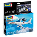 Сглобяем модел самолет Boeing E 3A 85 части, Revell