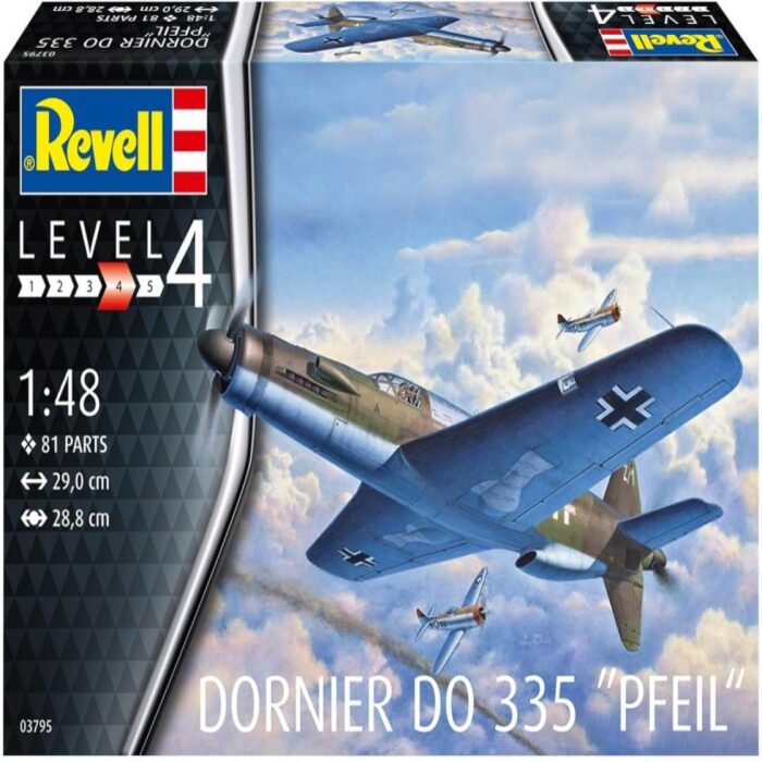 Сглобяем модел, Revell, Самолет Dornier Do 335 Сглобяем модел Dornier Do 335, Revell
