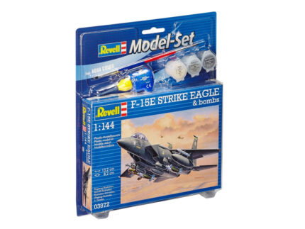 Сглобяем модел самолет F-15E Strike Eagle с бомби 70 части, Revell