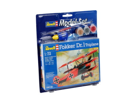 Сглобяем модел самолет Fokker DR.1 Triplane 37 части, Revell