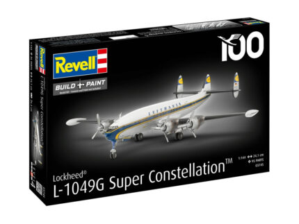 Сглобяем модел Lockheed L-1049G Lufthansa 95 части, Revell