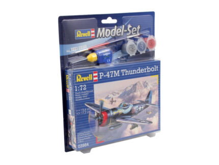 Сглобяем модел самолет P-47M Thunderbolt 67 части, Revell