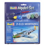 Сглобяем модел самолет P-51D Mustang 34 части, Revell