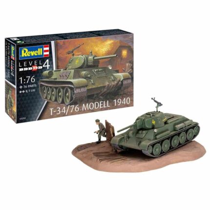 Сглобяем модел съветски танк T 34, Revell