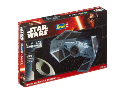 Сглобяем модел Star Wars Darth Vader's TIE Fighter, 21 части, Revell