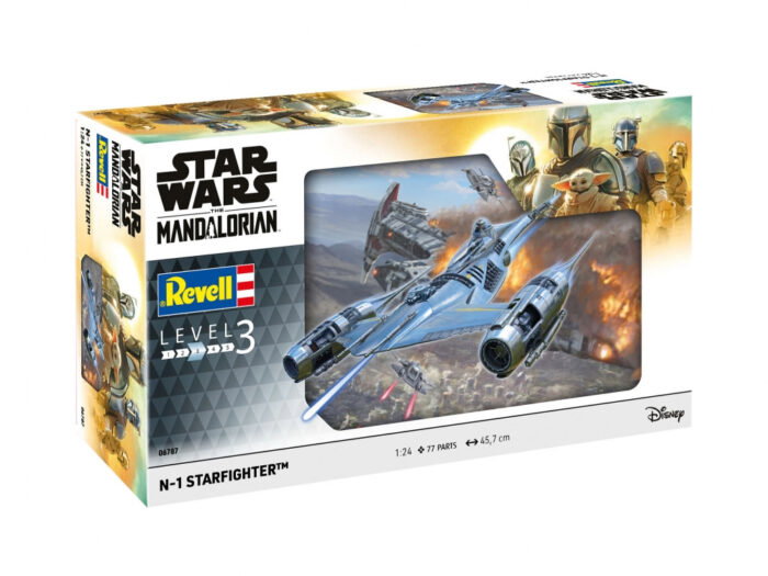 sglobaem-model-revell-star-wars-n-1-starfighter-the-mandalorian-77-casti-6a08ff710ba4a Сглобяем модел Star Wars N 1 Starfighter The Mandalorian 77 части, Revell