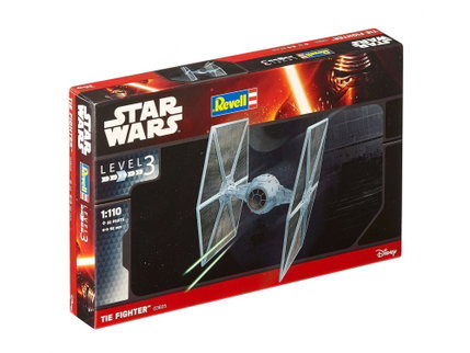 Сглобяем модел Star Wars TIE Fighters, 22 части, Revell