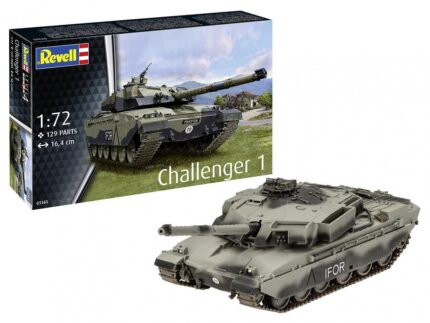 Сглобяем модел танк Challenger 1, Revell