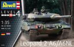 Сглобяем модел Танк Leopard 2A6/A6NL, 222 части, Revell - Image 8
