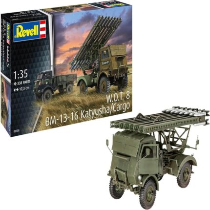 Сглобяем модел военен камион BM 13 16, Revell