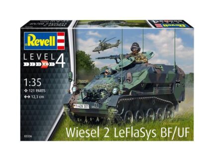 Сглобяем модел Wiesel 2 LeFlaSys BF/UF, 121 части, Revell