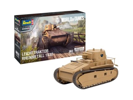 Сглобяем модел Leichttraktor Rheinmetall 1930, Revell