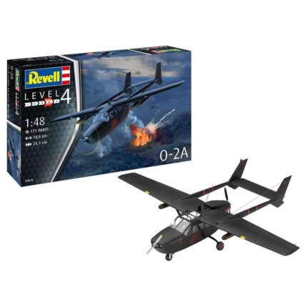 Сглобяем модел O 2A Skymaster, Revell