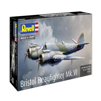 Сглобяем модел самолет Bristol Beaufighter Mk. VI 200 части, Revell