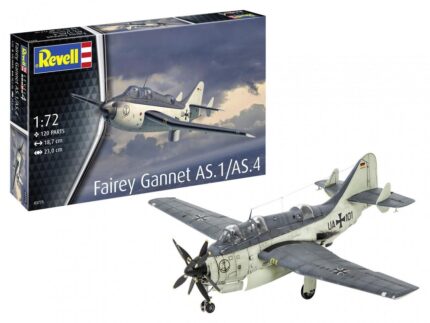 Сглобяем модел Fairey Gannet AS 1 AS 4, Revell