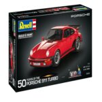 Сглобяем модел автомобил Porsche 911 Turbo 50 години 86 части, Revell
